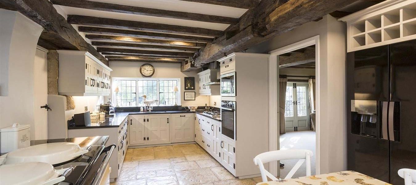 classic white kitchen refurbishment