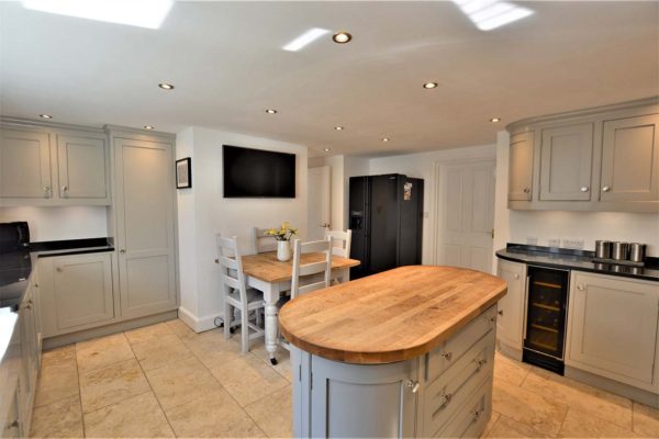 clean looking kitchen refurbishment
