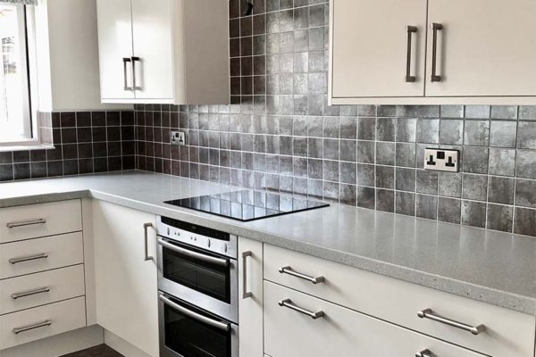 Revamped kitchen respray in white