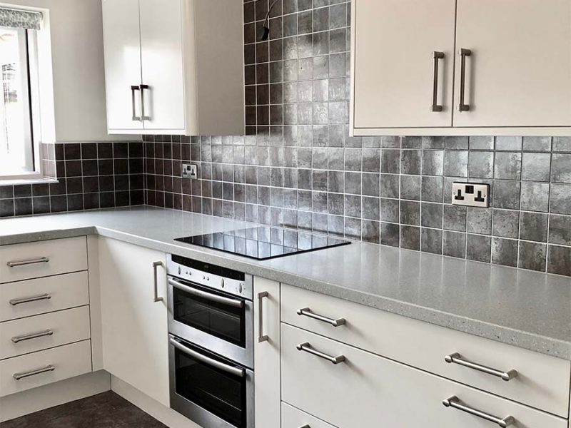 Revamped kitchen respray in white